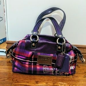 Coach Poppy Purple Purse